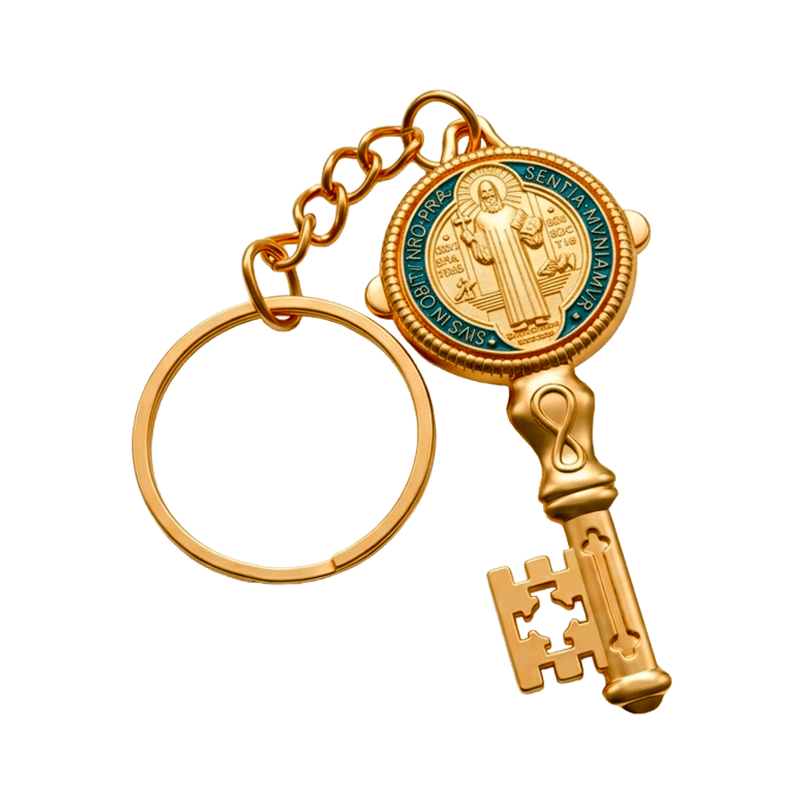 Chaveiro de São Bento com chaves